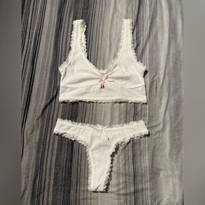 Lace Trimmed Cottagecore Set